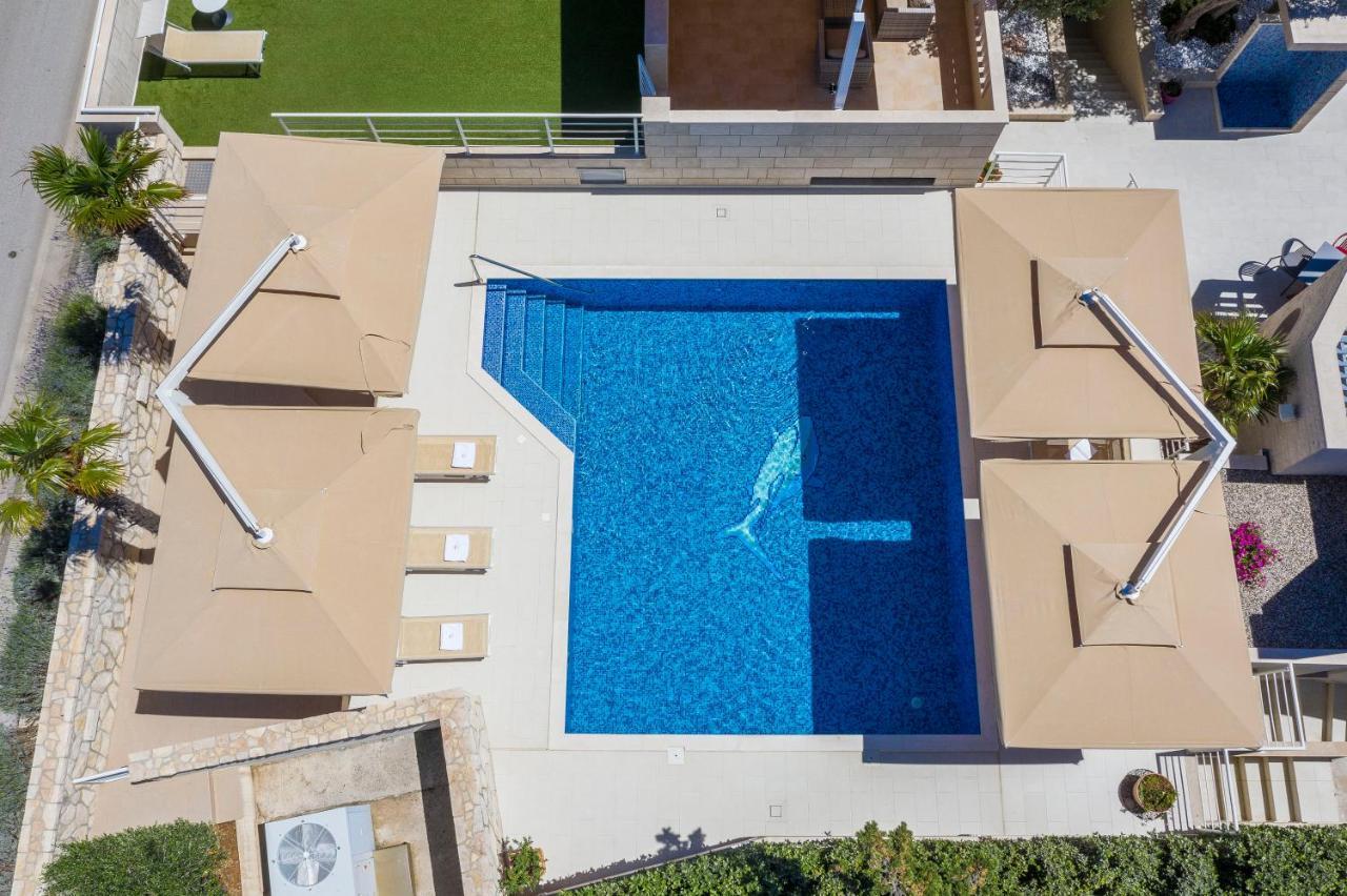 Appartamento Pool Terrace Sea View Sarkic Novaglia Esterno foto